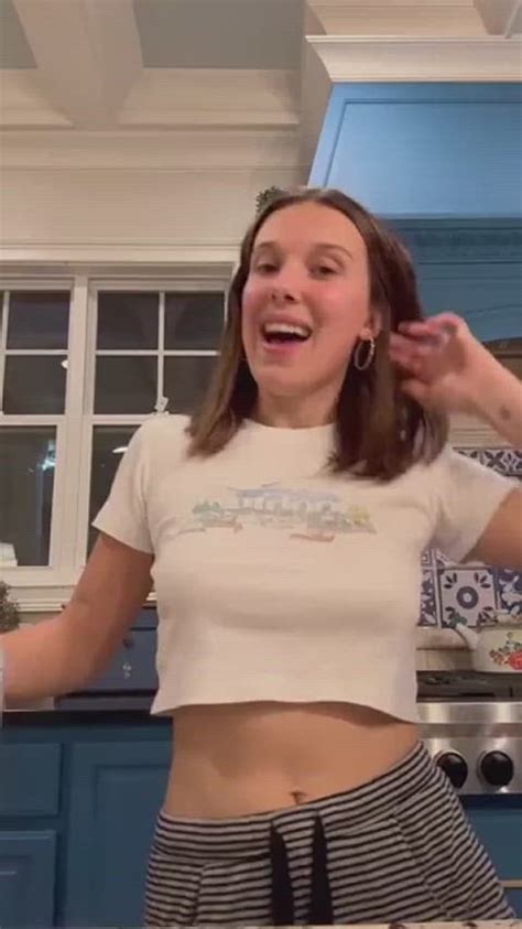 millie bobby brown tetas|Millie Bobby Brown Teased For Braless Sunburst Display